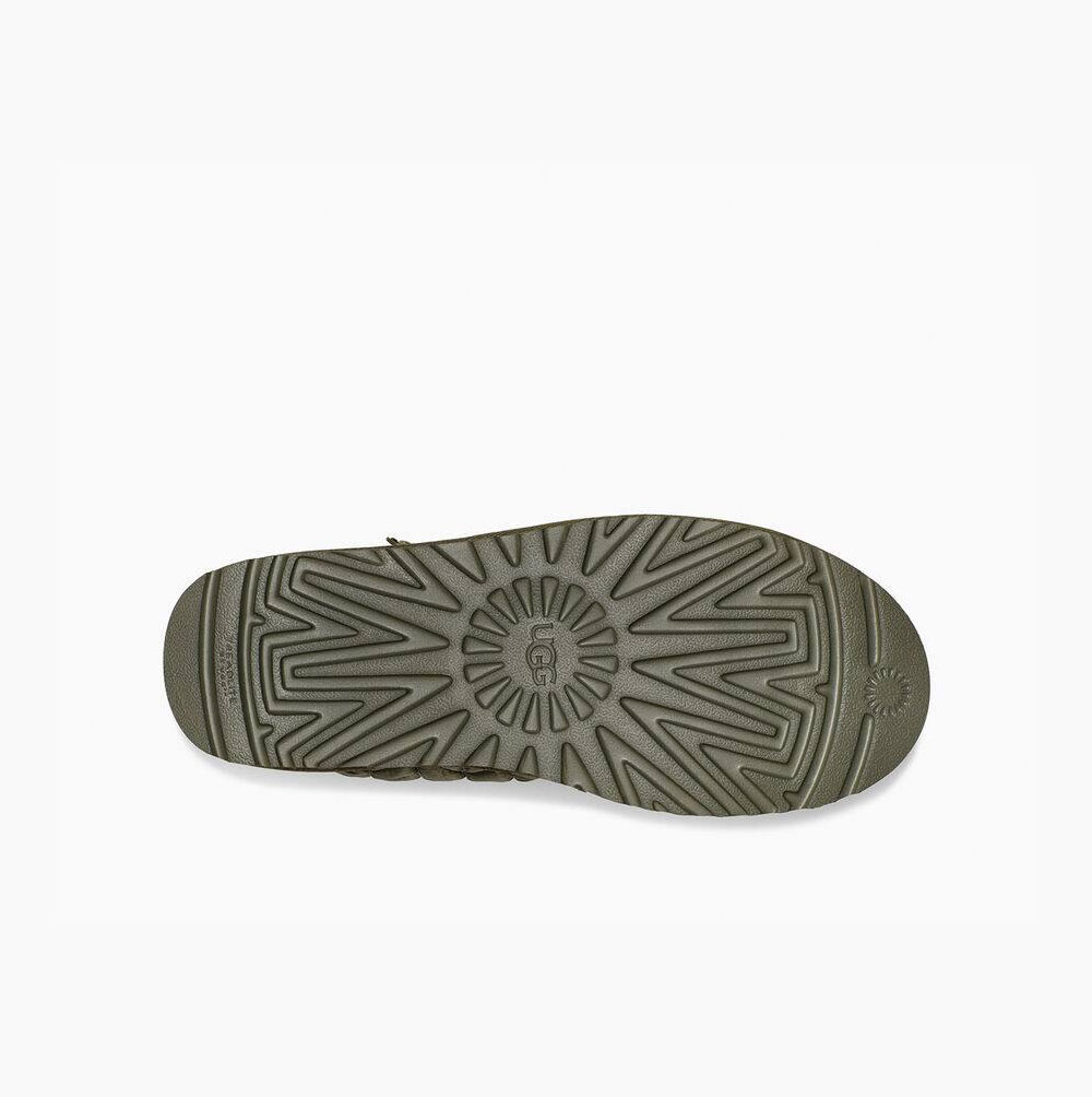 UGG Neumel Zip Quilting Quilted Boots Herr Gröna | ZUML0ZE3
