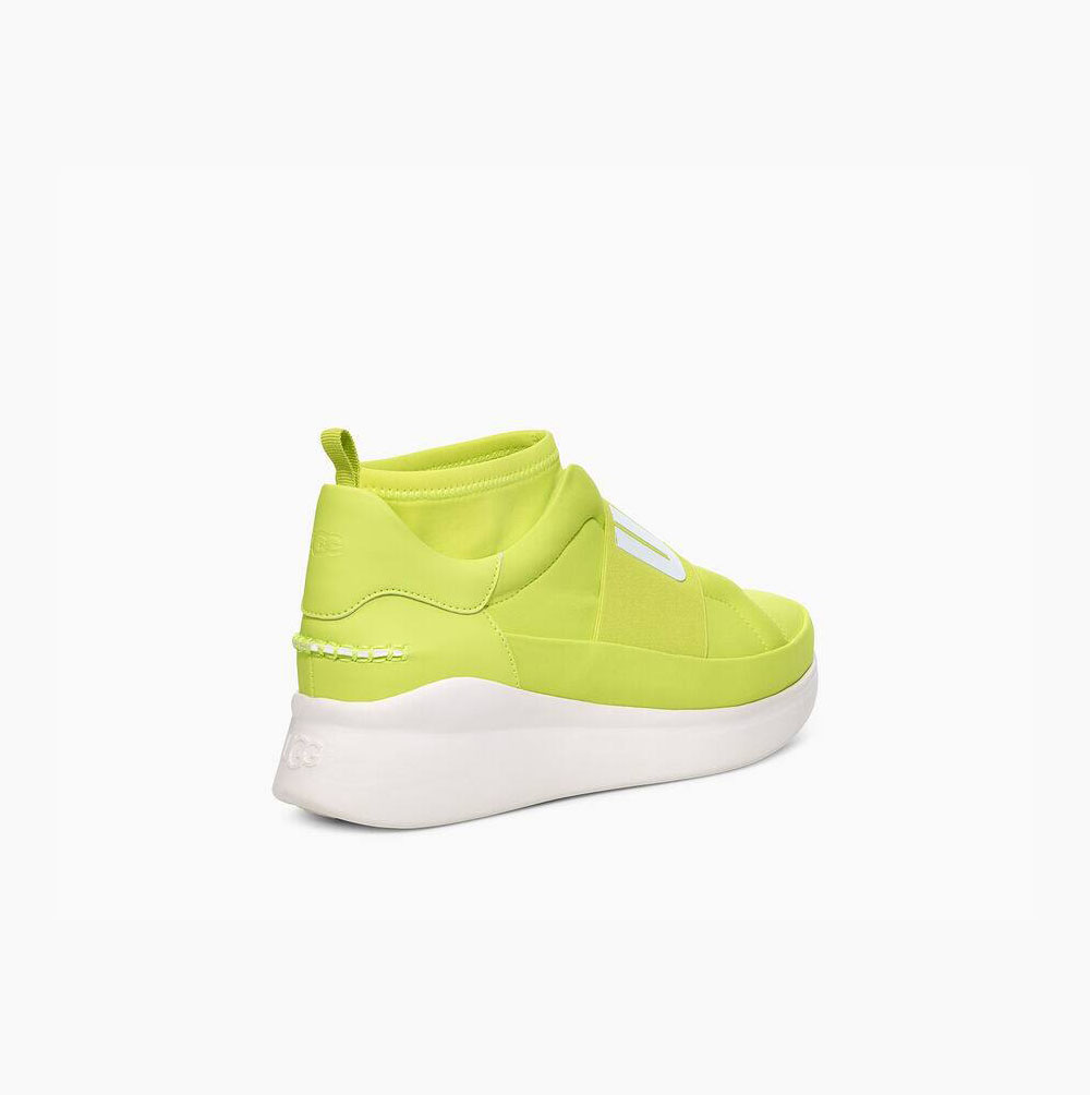 UGG Neutra Neon High Top Sneakers Dam Gula | URT7UCQB