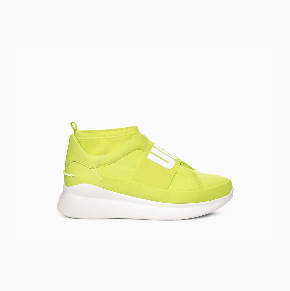 UGG Neutra Neon High Top Sneakers Dam Gula | URT7UCQB