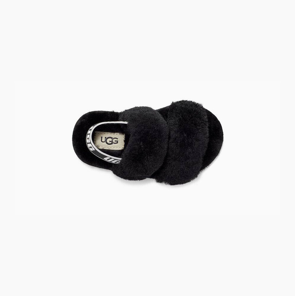 UGG Oh Yeah Sandaler Barn Svarta | SA89VHBF