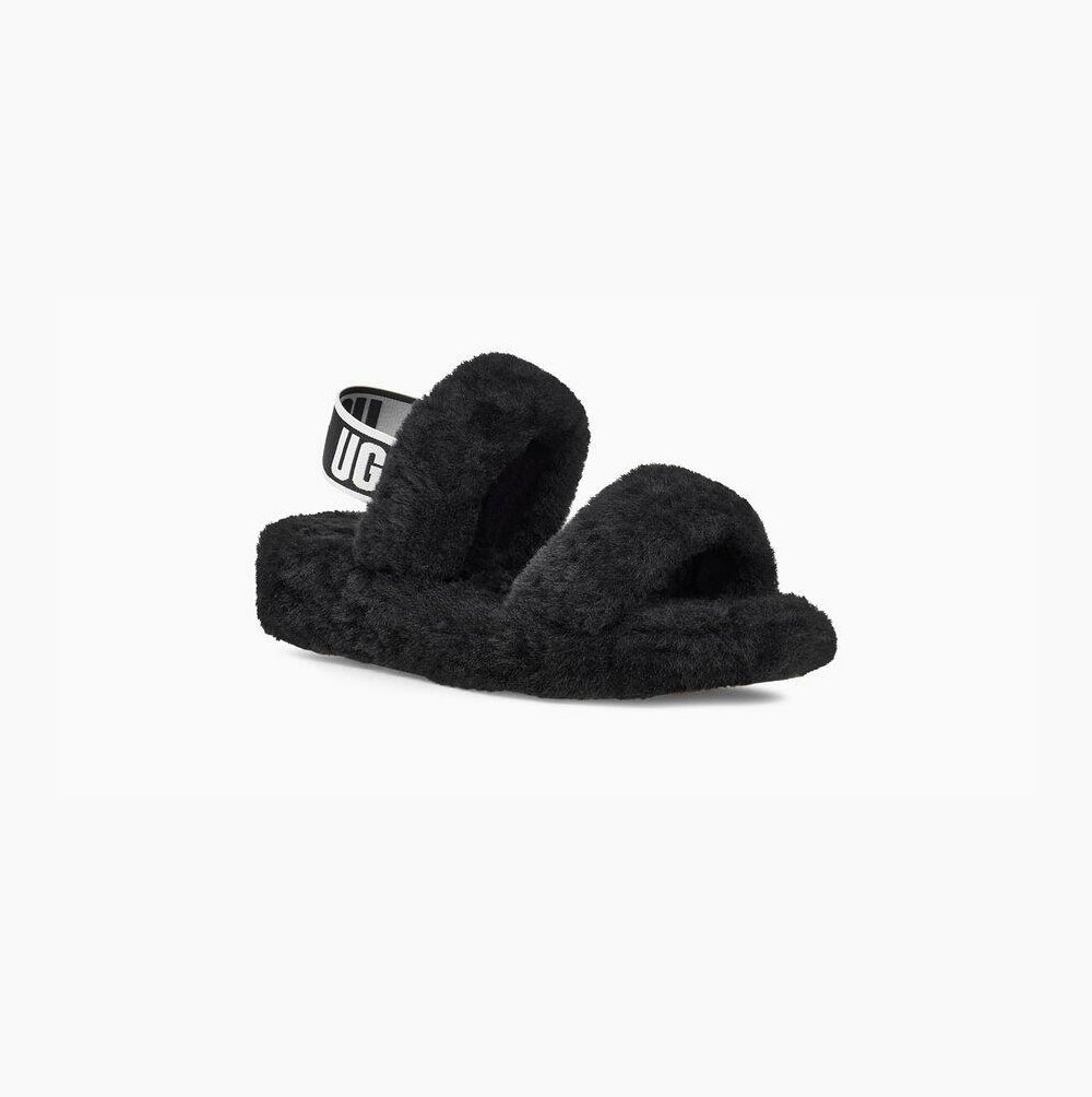 UGG Oh Yeah Sandaler Dam Svarta | D2LH839F