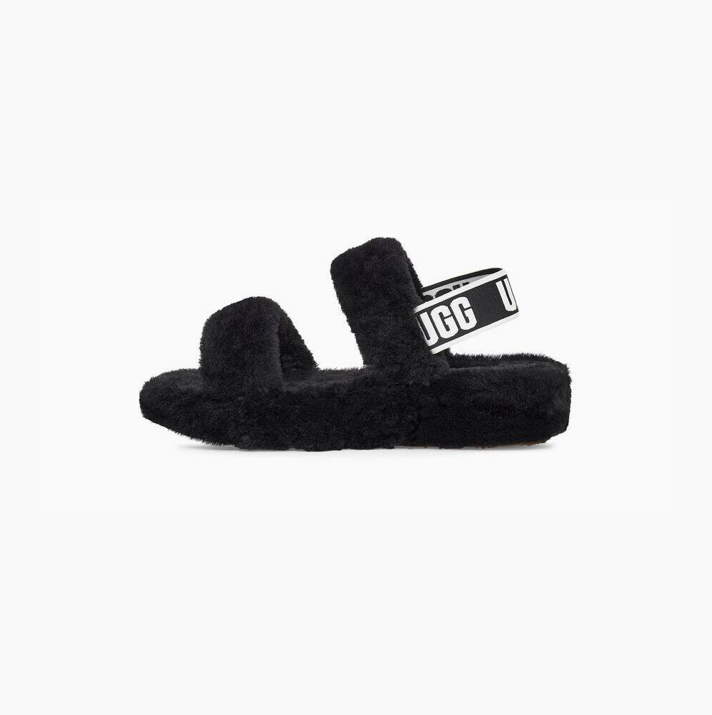 UGG Oh Yeah Sandaler Dam Svarta | D2LH839F