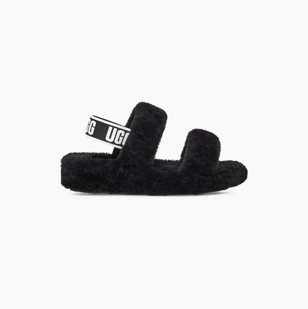 UGG Oh Yeah Sandaler Dam Svarta | D2LH839F
