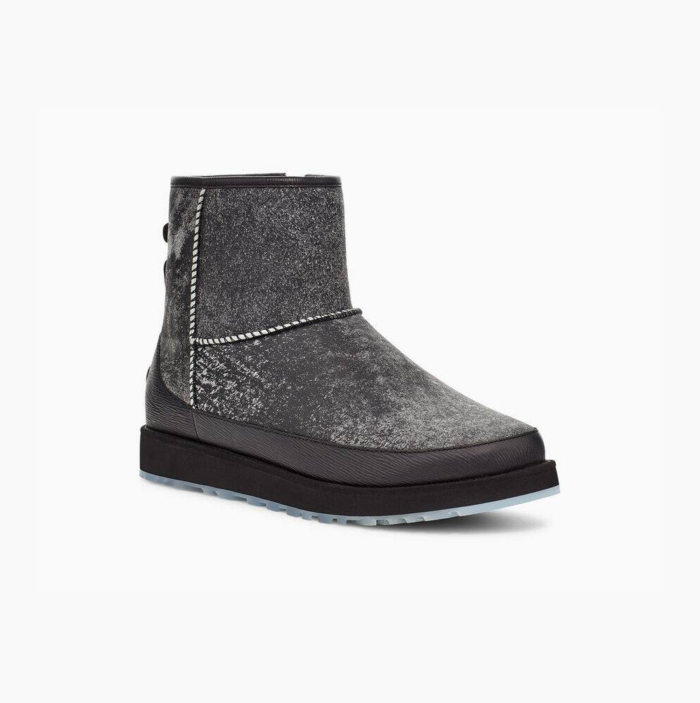 UGG Ovadia Klassiska Mini Classic Boots Herr Svarta | 0XBM9SJ9