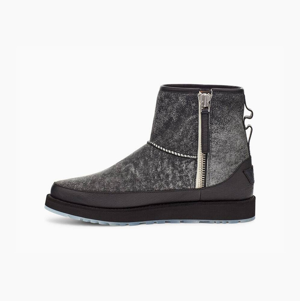 UGG Ovadia Klassiska Mini Classic Boots Herr Svarta | 0XBM9SJ9