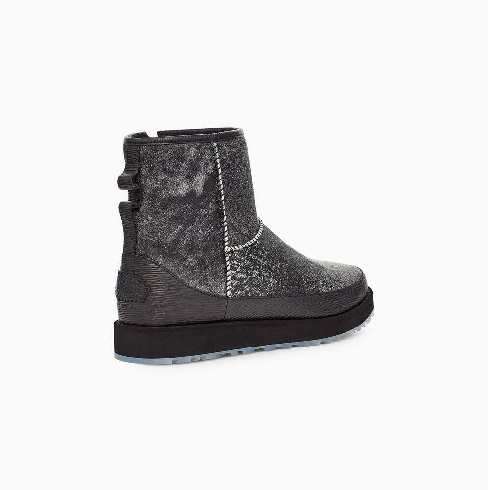 UGG Ovadia Klassiska Mini Classic Boots Herr Svarta | 0XBM9SJ9
