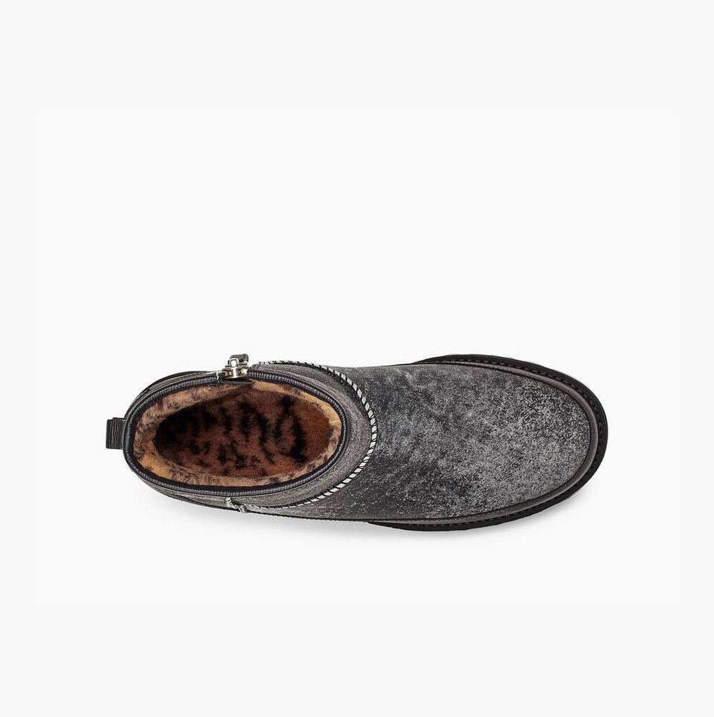 UGG Ovadia Klassiska Mini Classic Boots Herr Svarta | 0XBM9SJ9