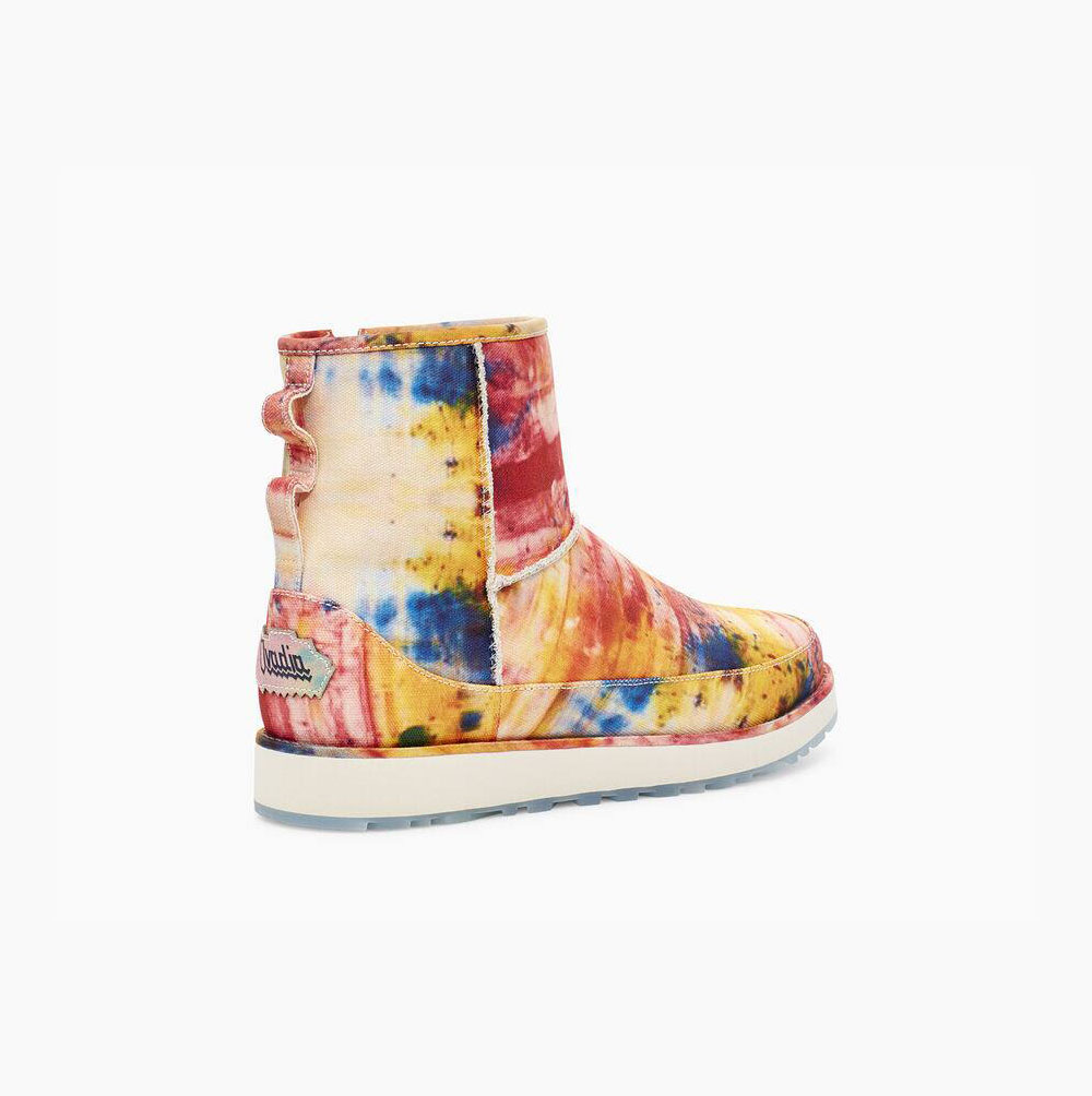 UGG Ovadia Klassiska Mini Tie Dye Classic Boots Herr Olika Färger | 3LB2056C