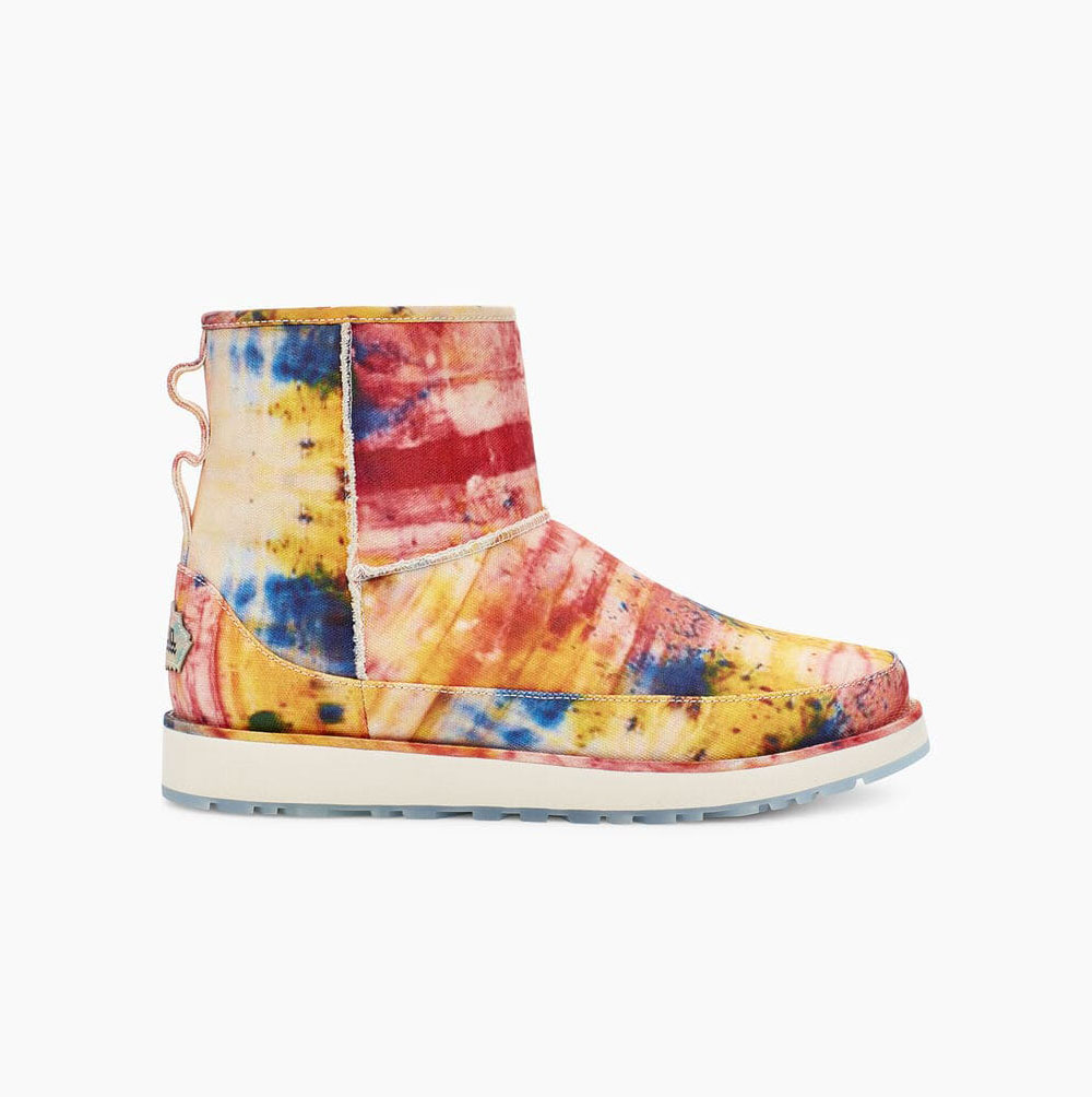 UGG Ovadia Klassiska Mini Tie Dye Classic Boots Herr Olika Färger | 3LB2056C