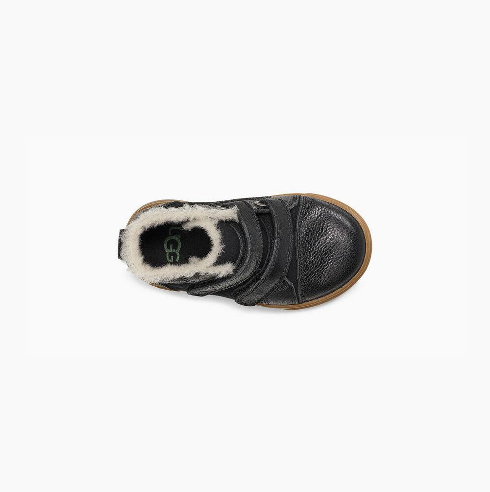 UGG Rennon II Sneaker Stövlar Barn Svarta | C8E41MSQ