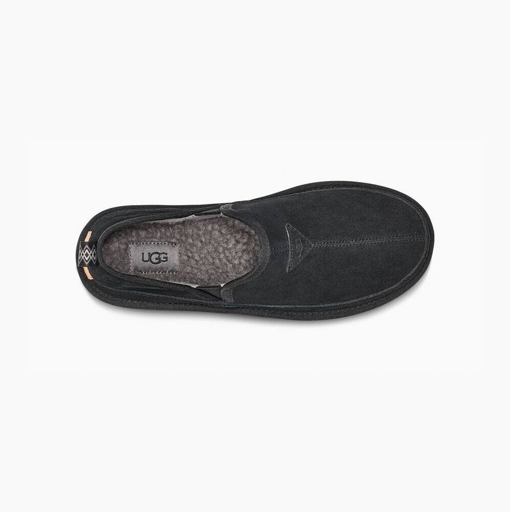 UGG Romeo Slip On Sneakers Herr Svarta | TY6QRCMR
