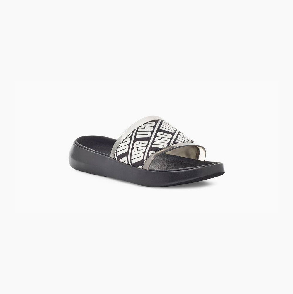 UGG Ruette Badtofflor Badtofflor Dam Svarta | 94KBYJZ5