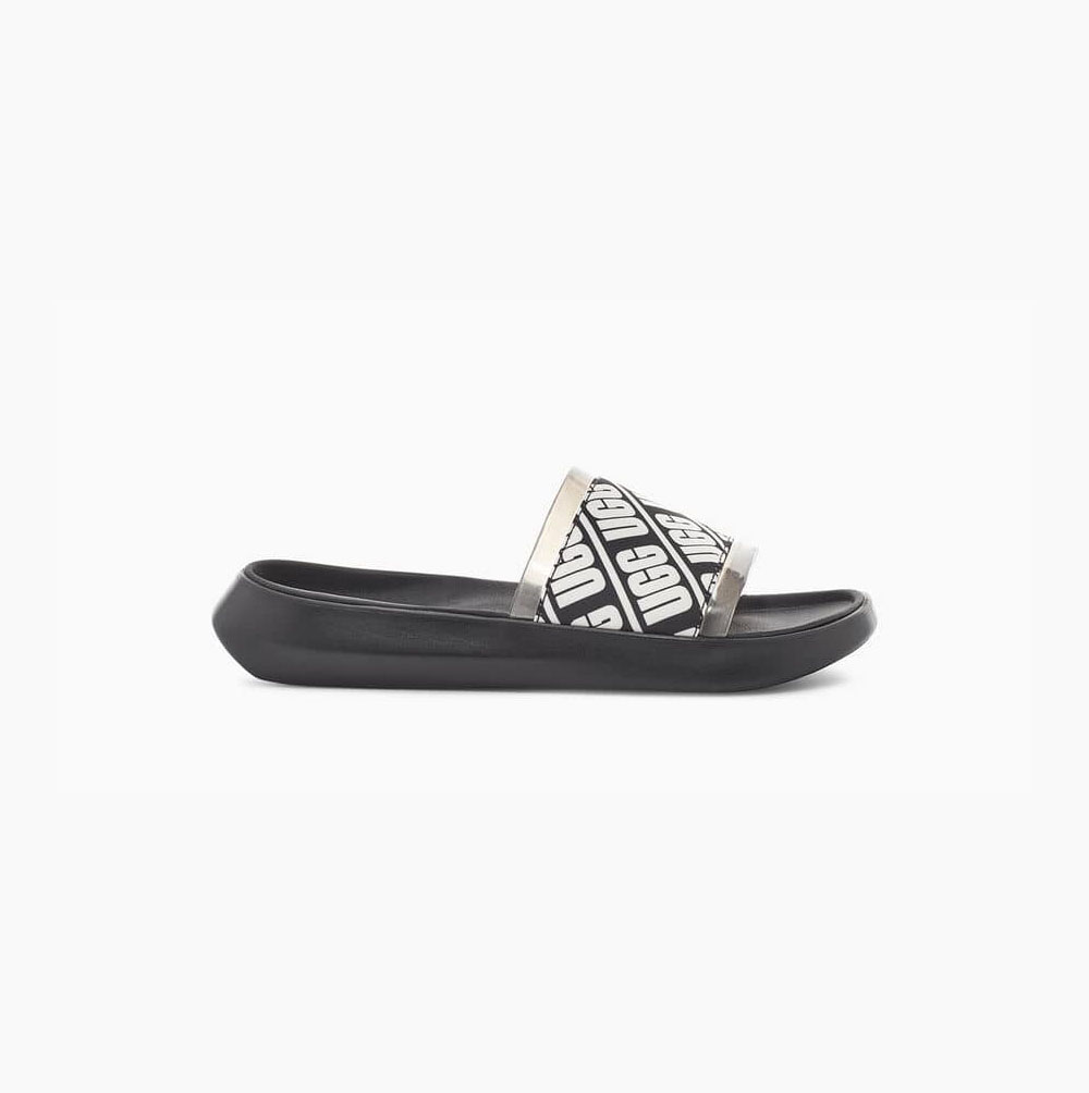UGG Ruette Badtofflor Badtofflor Dam Svarta | 94KBYJZ5
