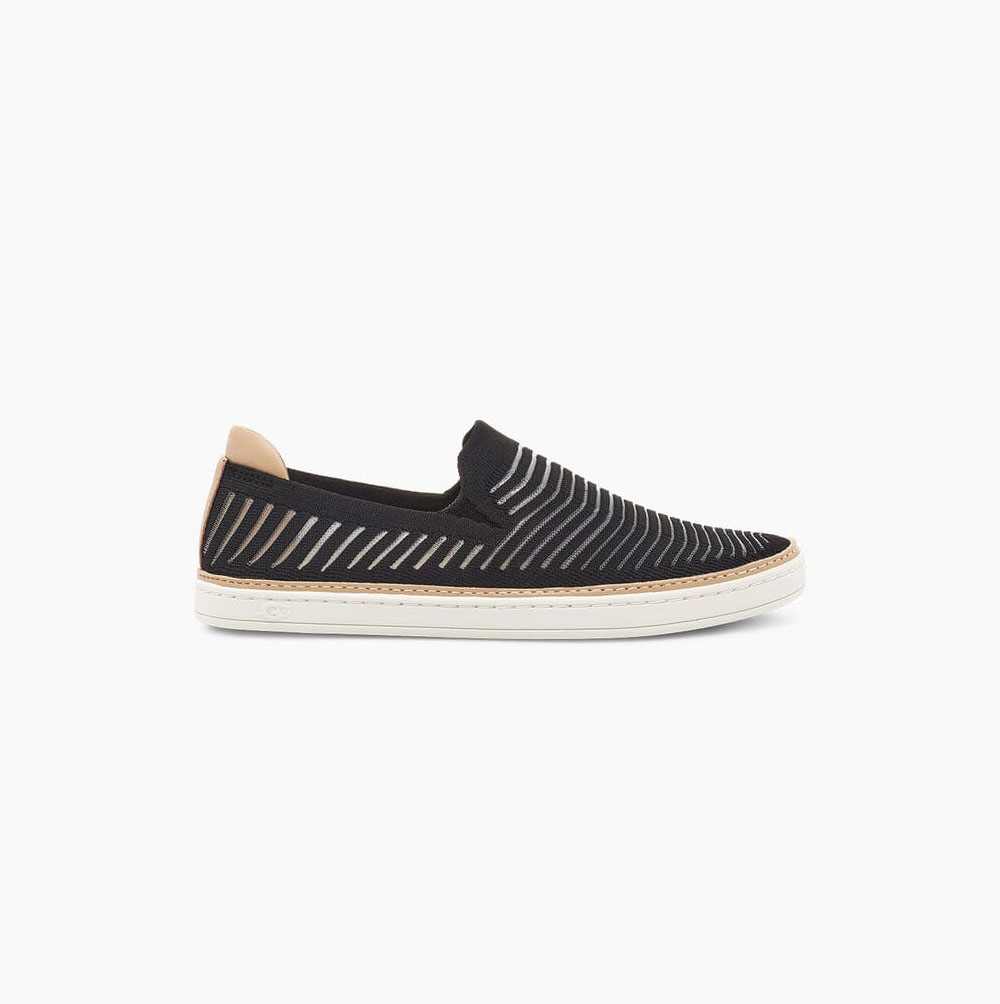 UGG Sammy Breeze Slip On Sneakers Dam Svarta | 66ELWKZ2