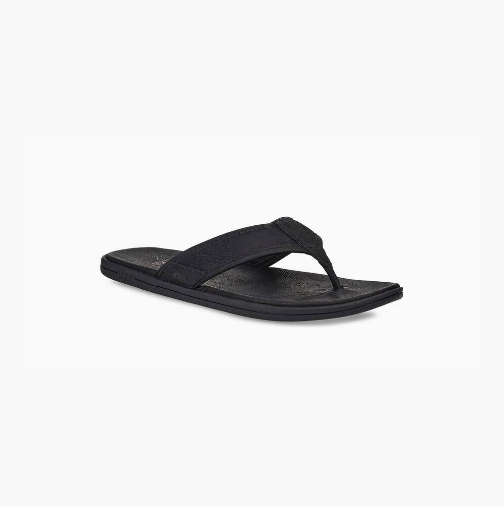 UGG Seaside Flip Flop Flip Flop Herr Svarta | NJMP6VHJ