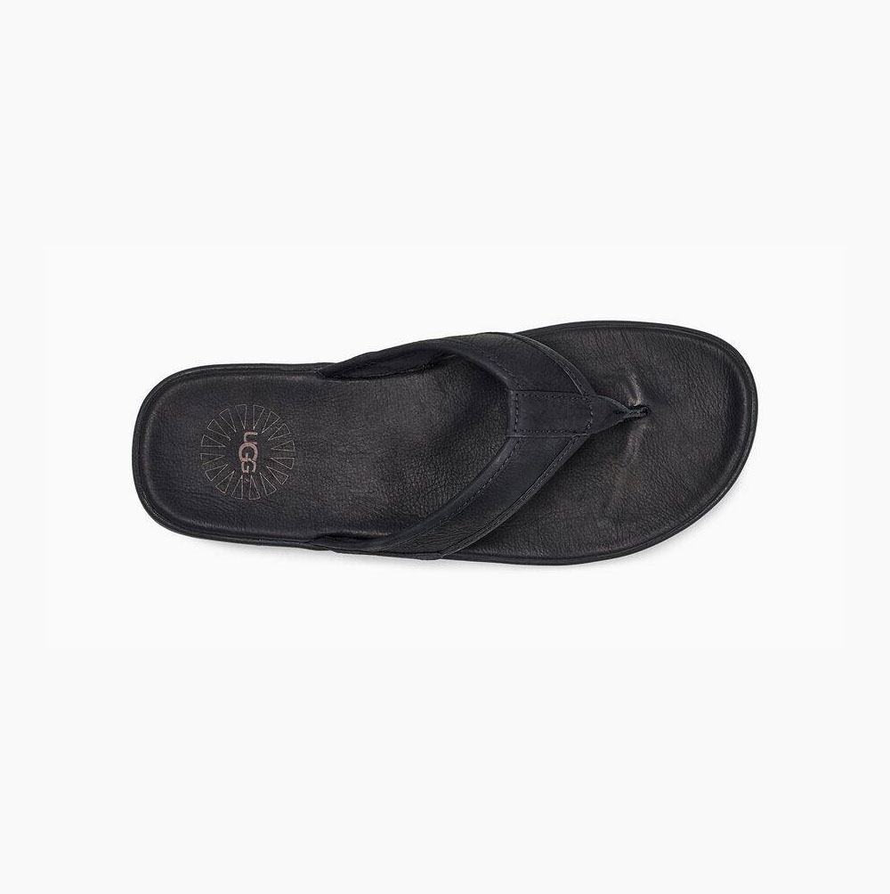 UGG Seaside Flip Flop Flip Flop Herr Svarta | NJMP6VHJ