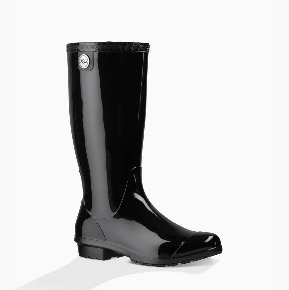 UGG Shaye Gummistövlar Dam Svarta | 8FQYBKI5