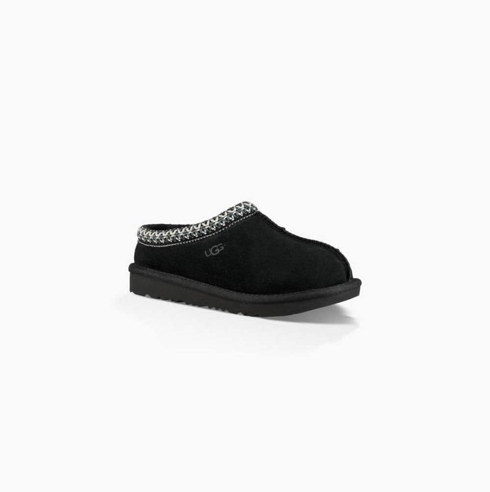 UGG Tasman II Tasman Tofflor Barn Svarta | YCG7S6FO