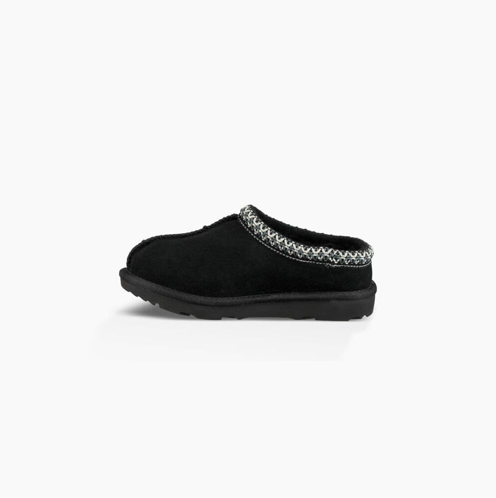 UGG Tasman II Tasman Tofflor Barn Svarta | YCG7S6FO