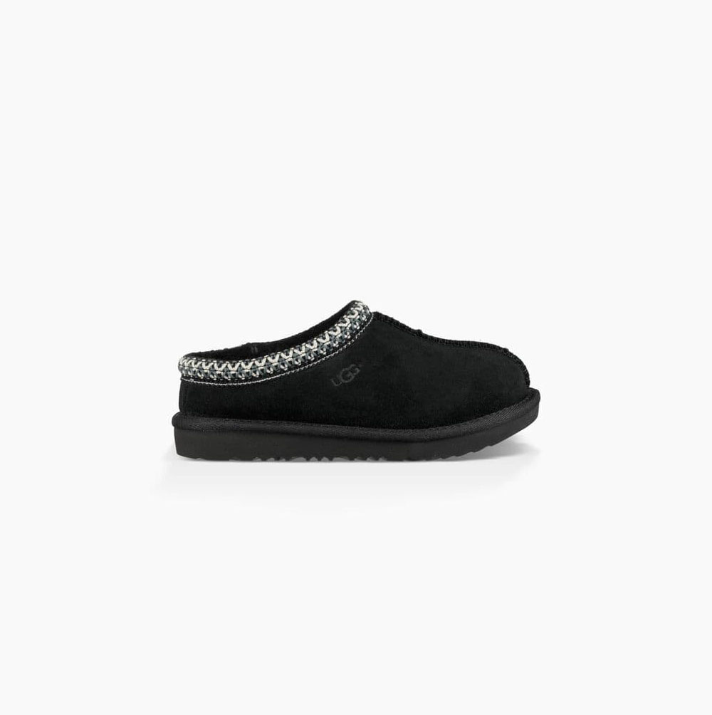 UGG Tasman II Tasman Tofflor Barn Svarta | YCG7S6FO