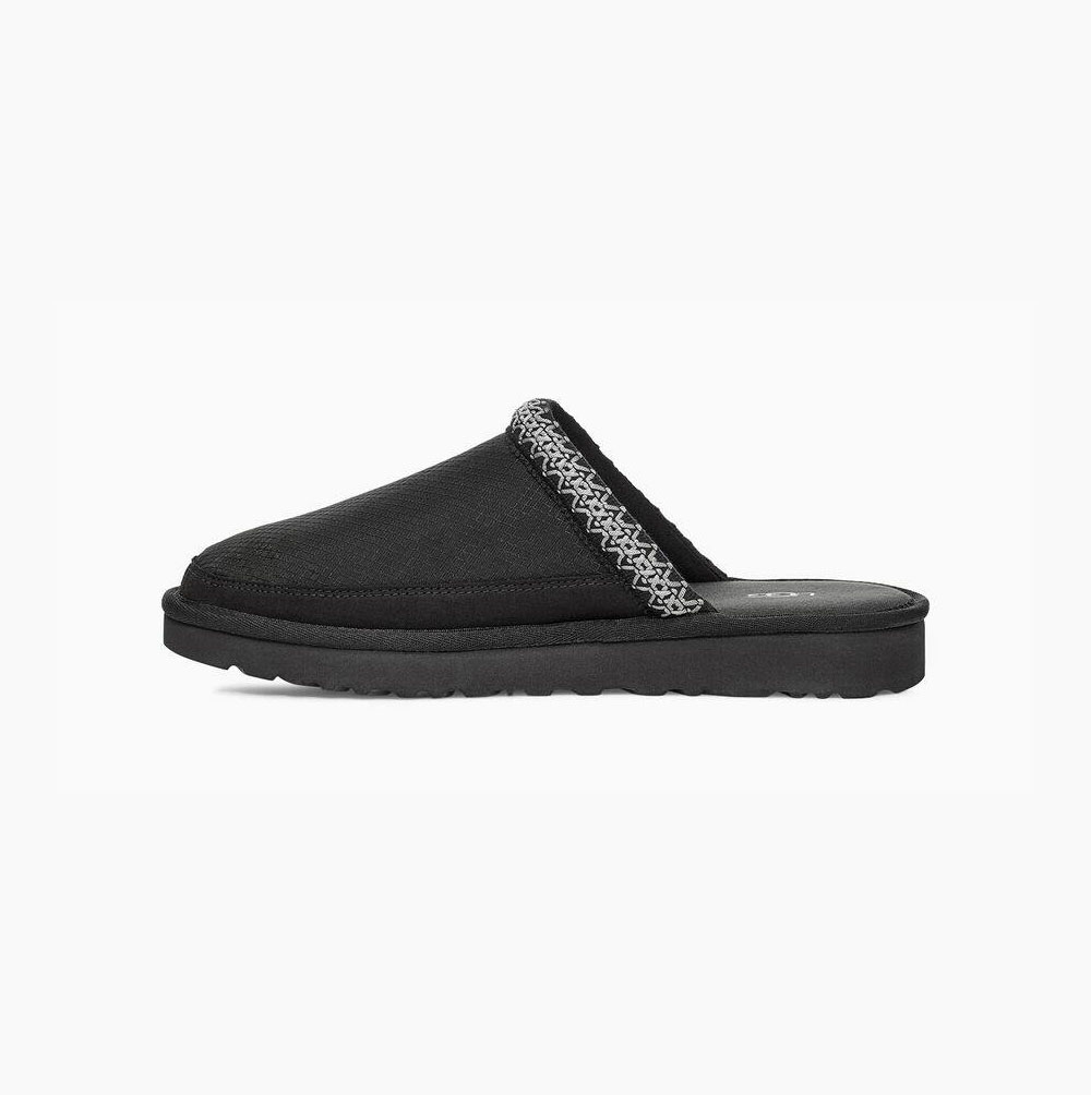 UGG Tasman Slip-On ULD Mono Tofflor Herr Svarta | N6L7W57A