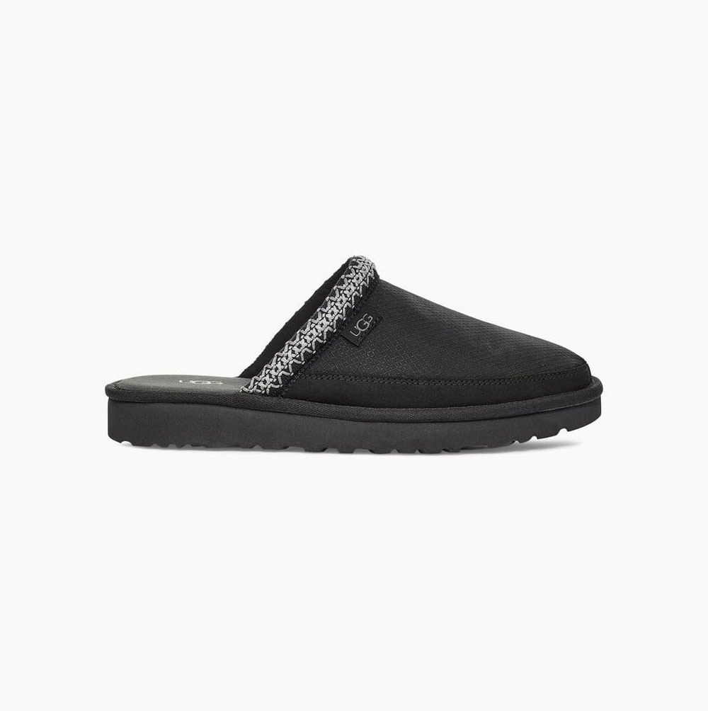 UGG Tasman Slip-On ULD Mono Tofflor Herr Svarta | N6L7W57A