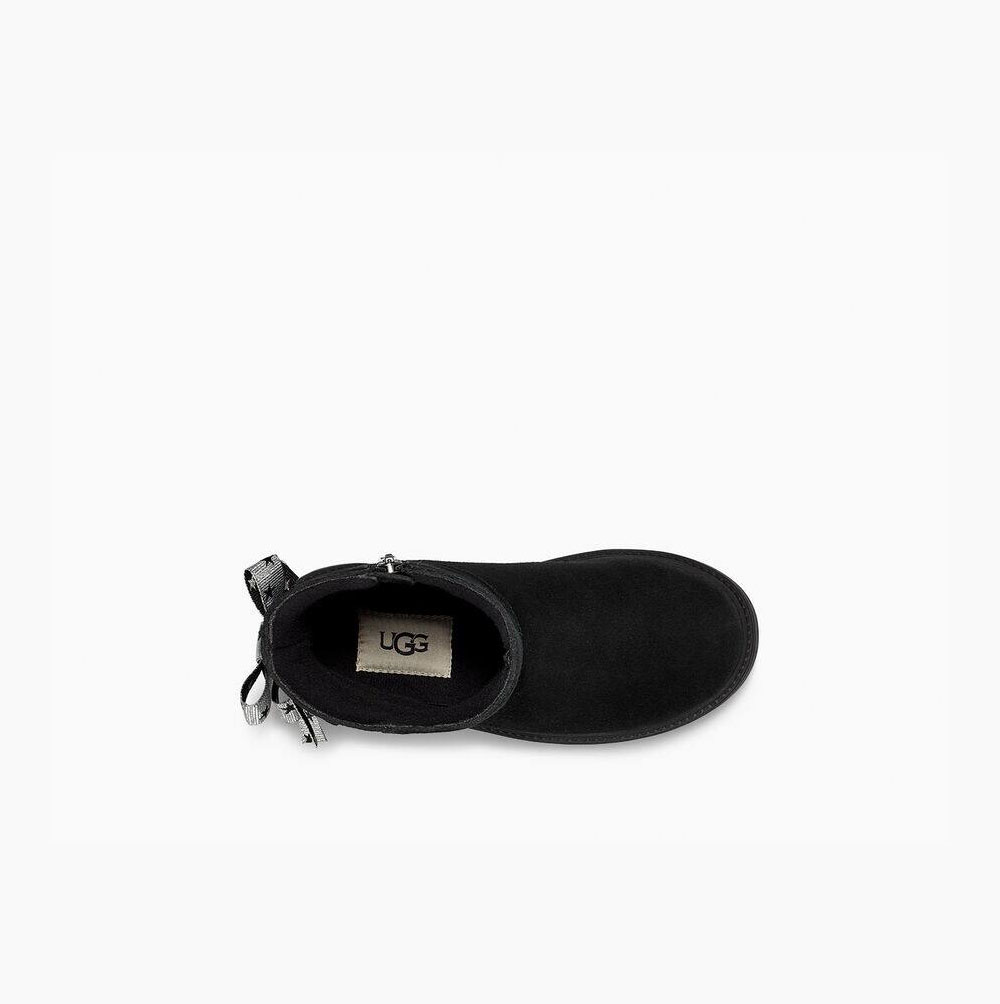UGG Tillee Bow Boots Barn Svarta | X8DME9NR