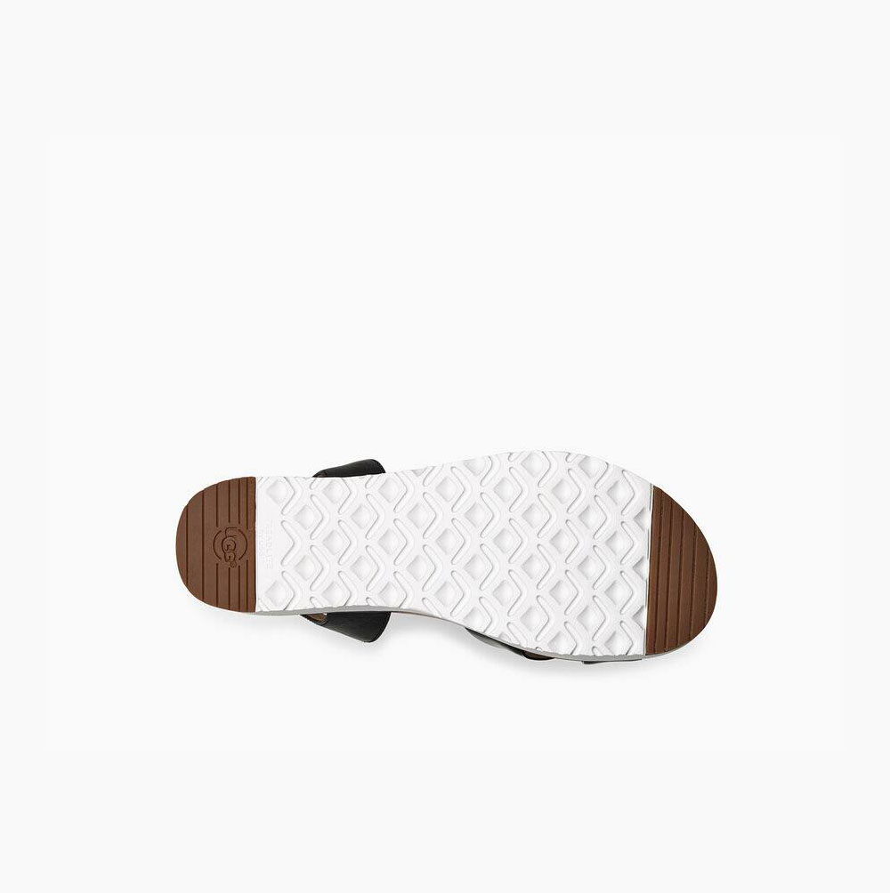 UGG Tipton Platå Sandaler Dam Svarta | 1ACWY85S