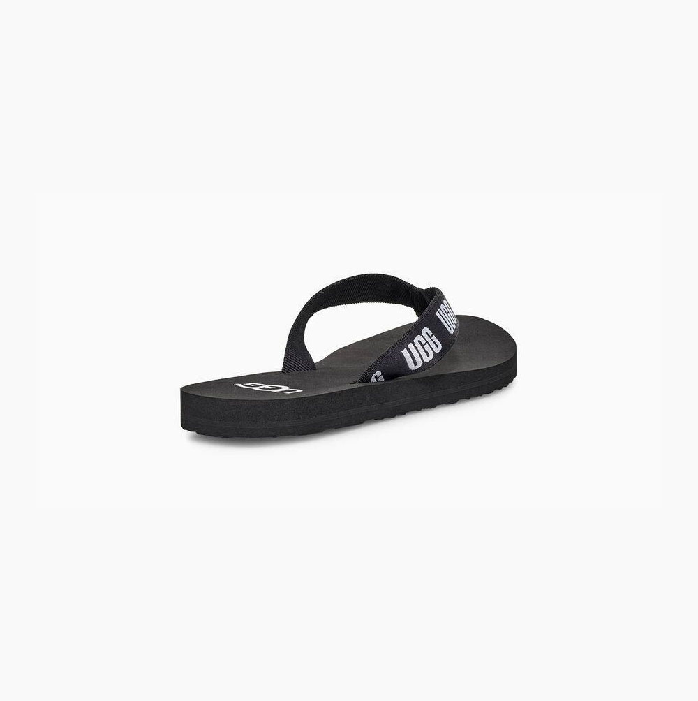 UGG Tryck Flip Flop Dam Svarta | HPR4P67K