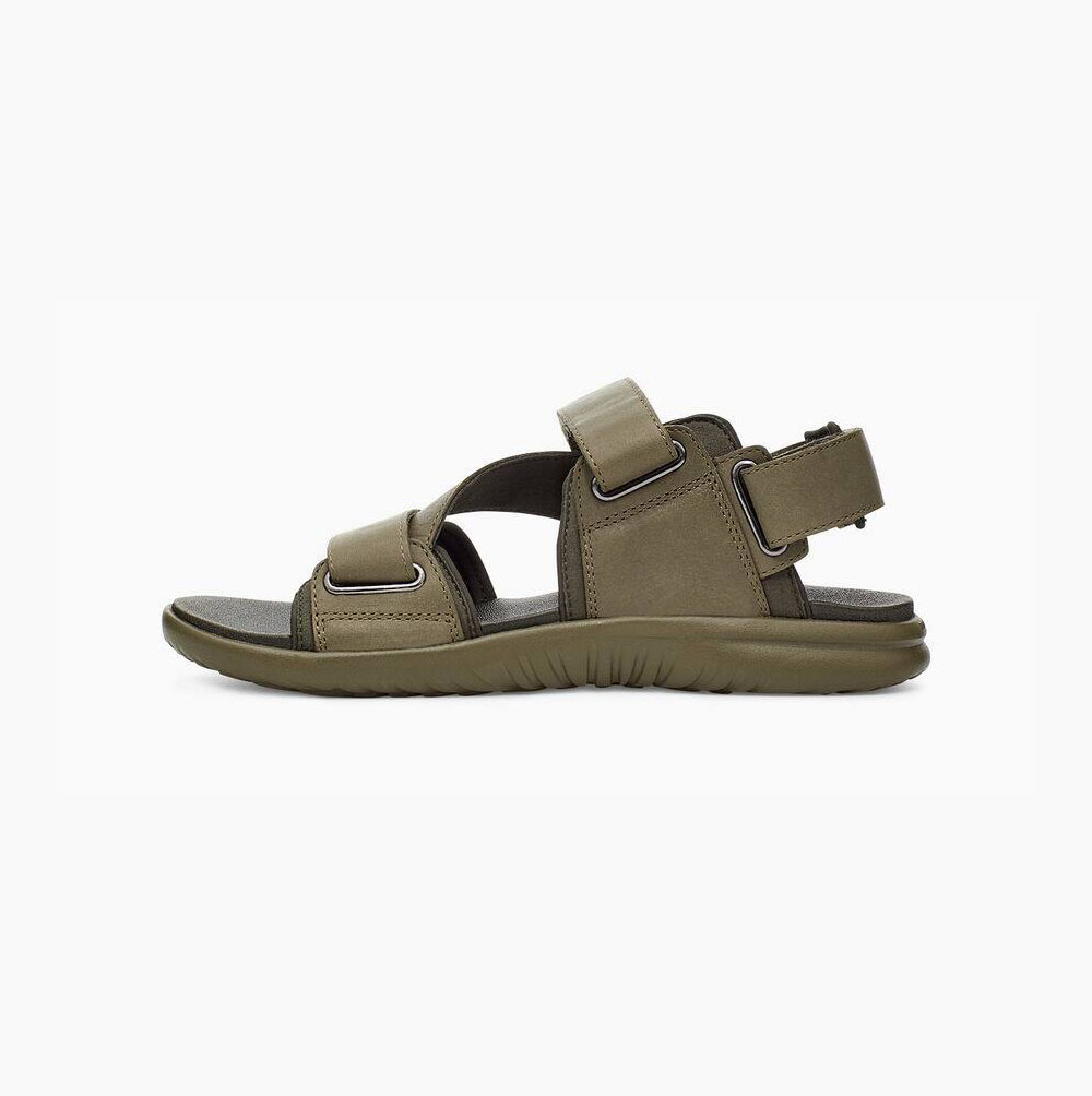 UGG Union Rem Sandaler Herr Gröna | C079ZBCL