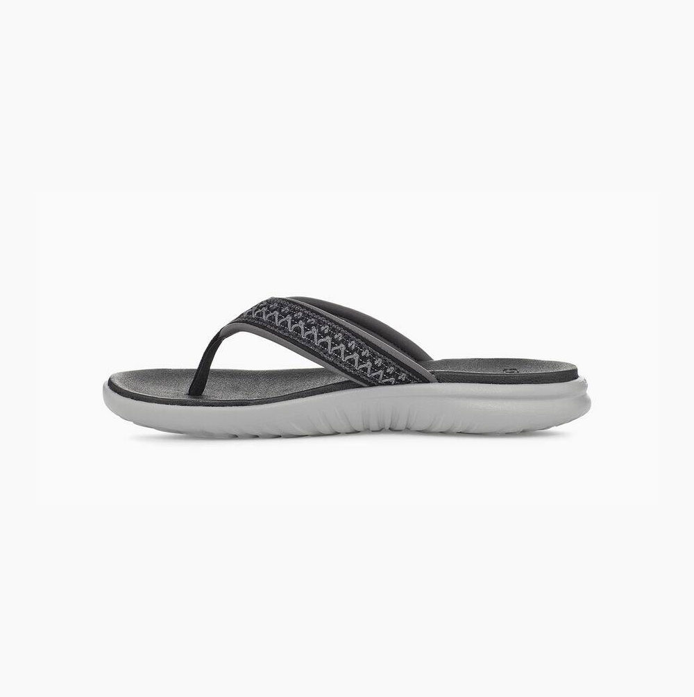 UGG Union Tasman Flip Flop Herr Svarta | 7UGX0KJK