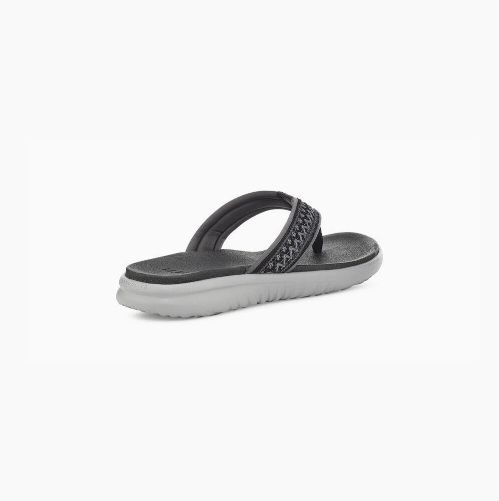 UGG Union Tasman Flip Flop Herr Svarta | 7UGX0KJK