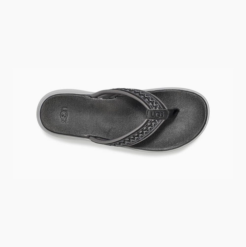 UGG Union Tasman Flip Flop Herr Svarta | 7UGX0KJK