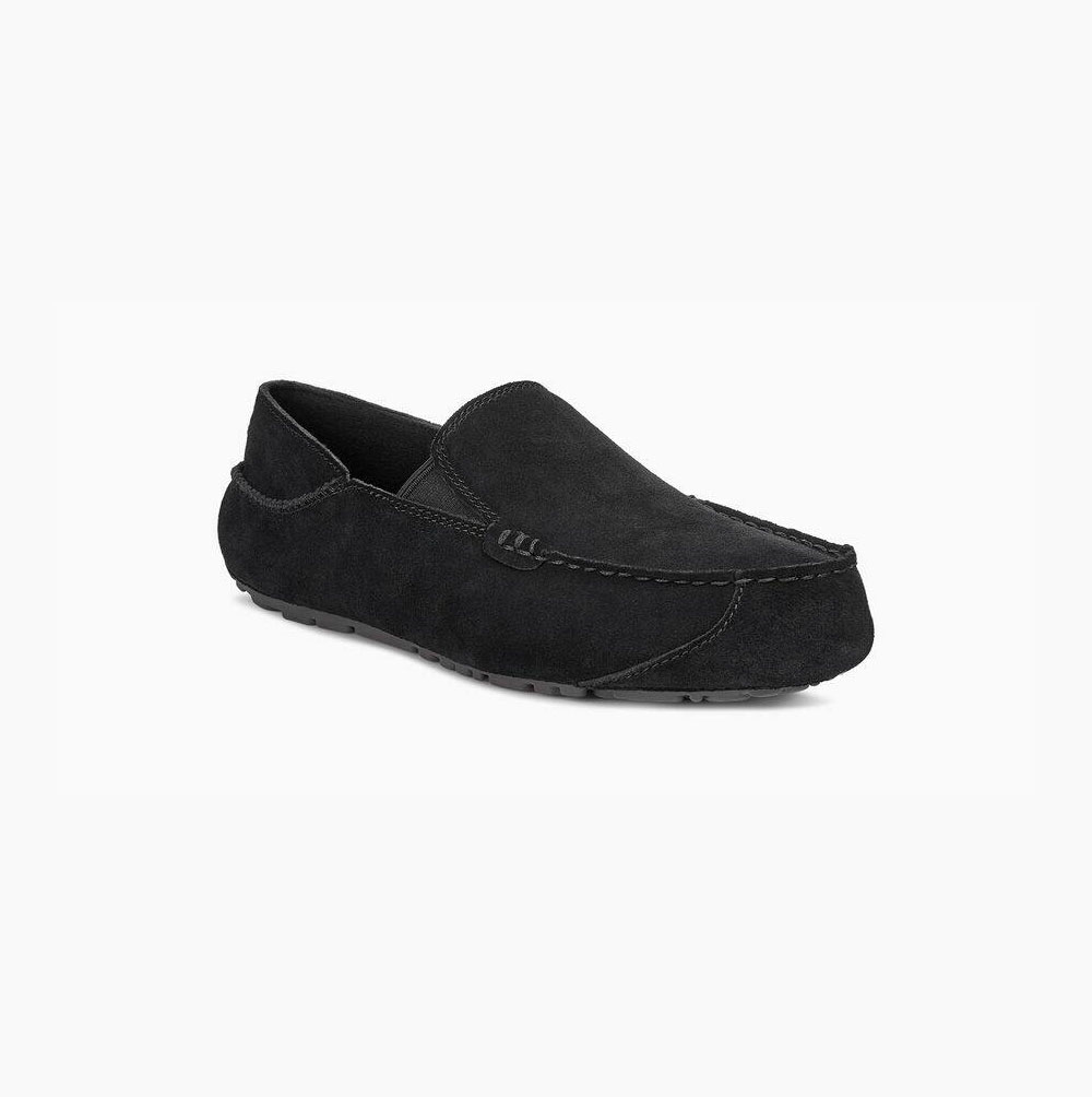 UGG Upshaw Loafers Herr Svarta | EAL7WT29