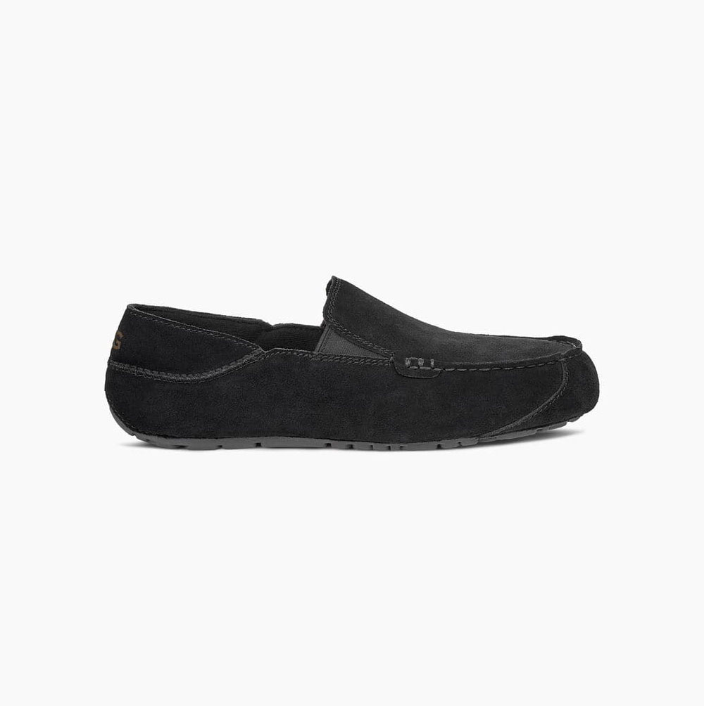 UGG Upshaw Loafers Herr Svarta | EAL7WT29