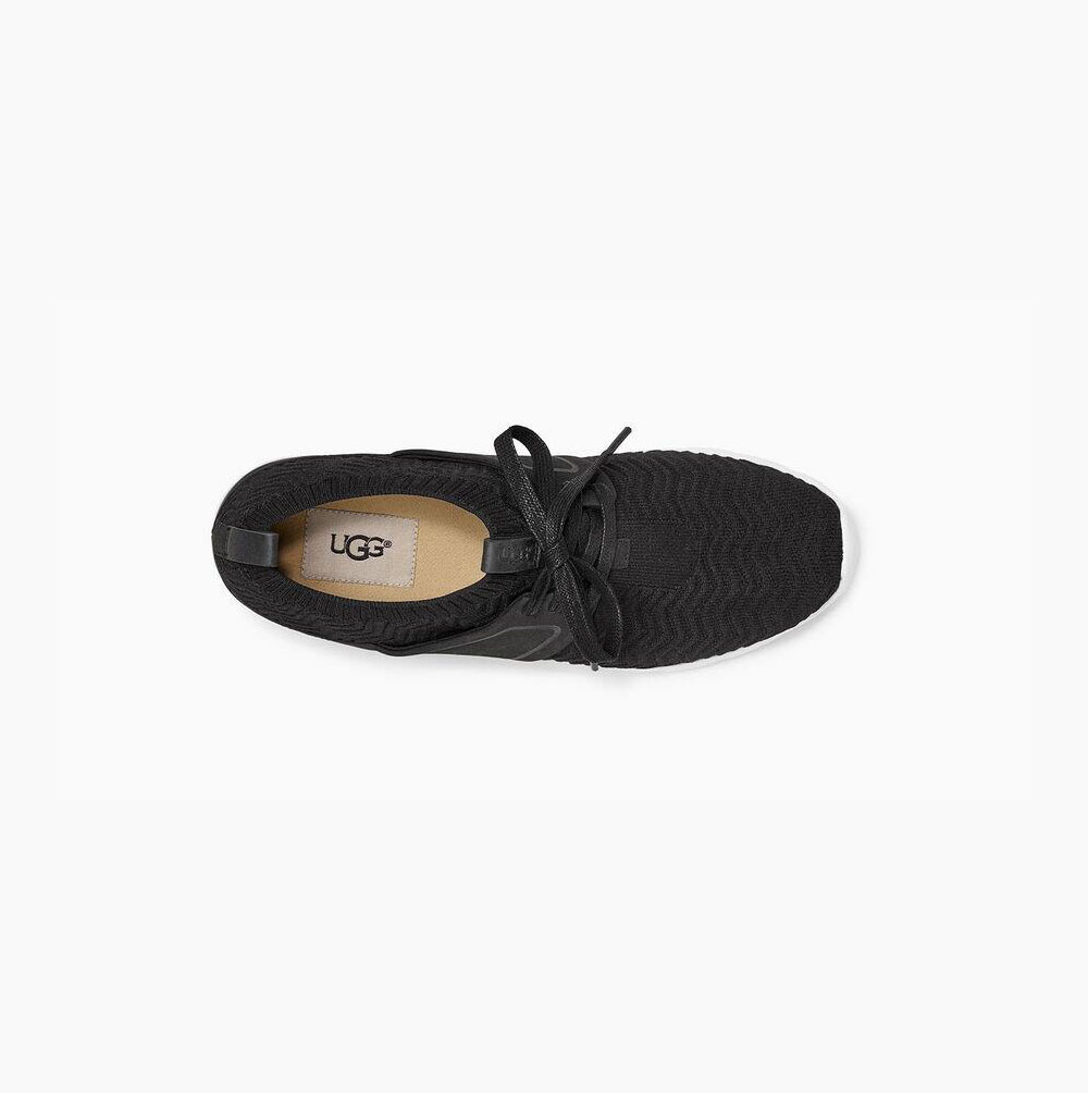 UGG Willows Sneakers Dam Svarta | 32F4E2YI