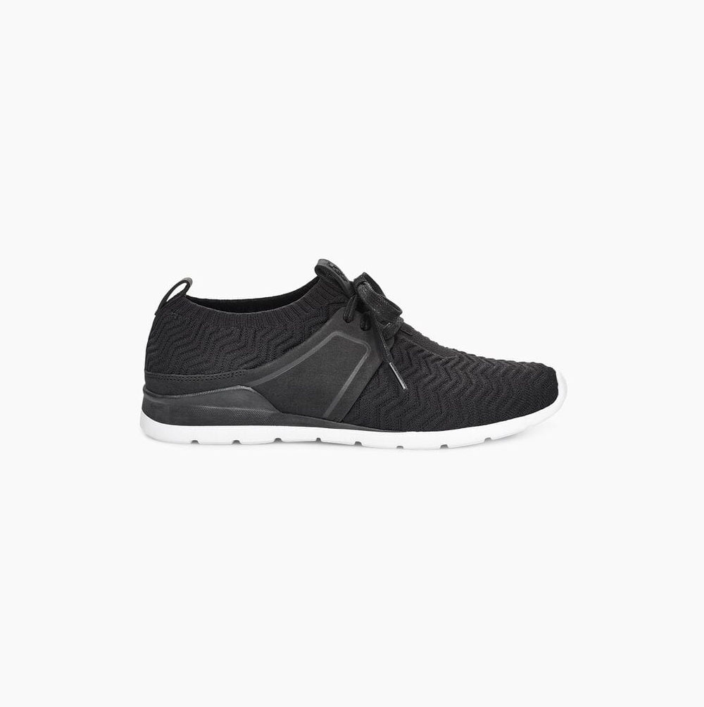 UGG Willows Sneakers Dam Svarta | 32F4E2YI