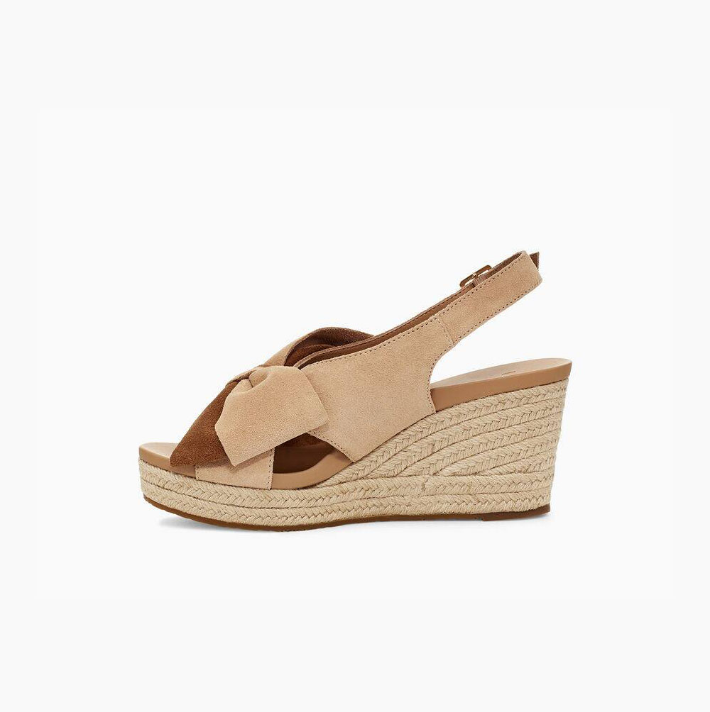 UGG Ysidra Kilklack Sandaler Dam Beige | B4W1S551