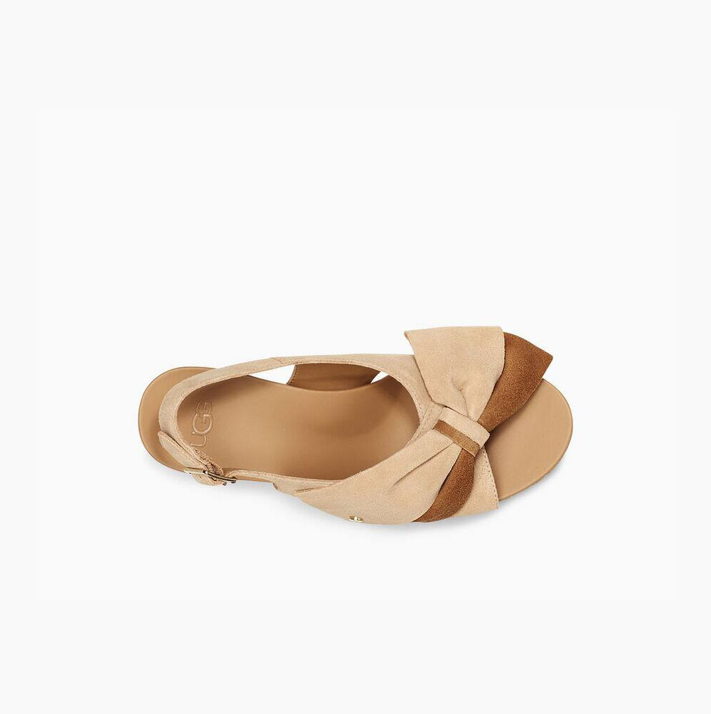 UGG Ysidra Kilklack Sandaler Dam Beige | B4W1S551