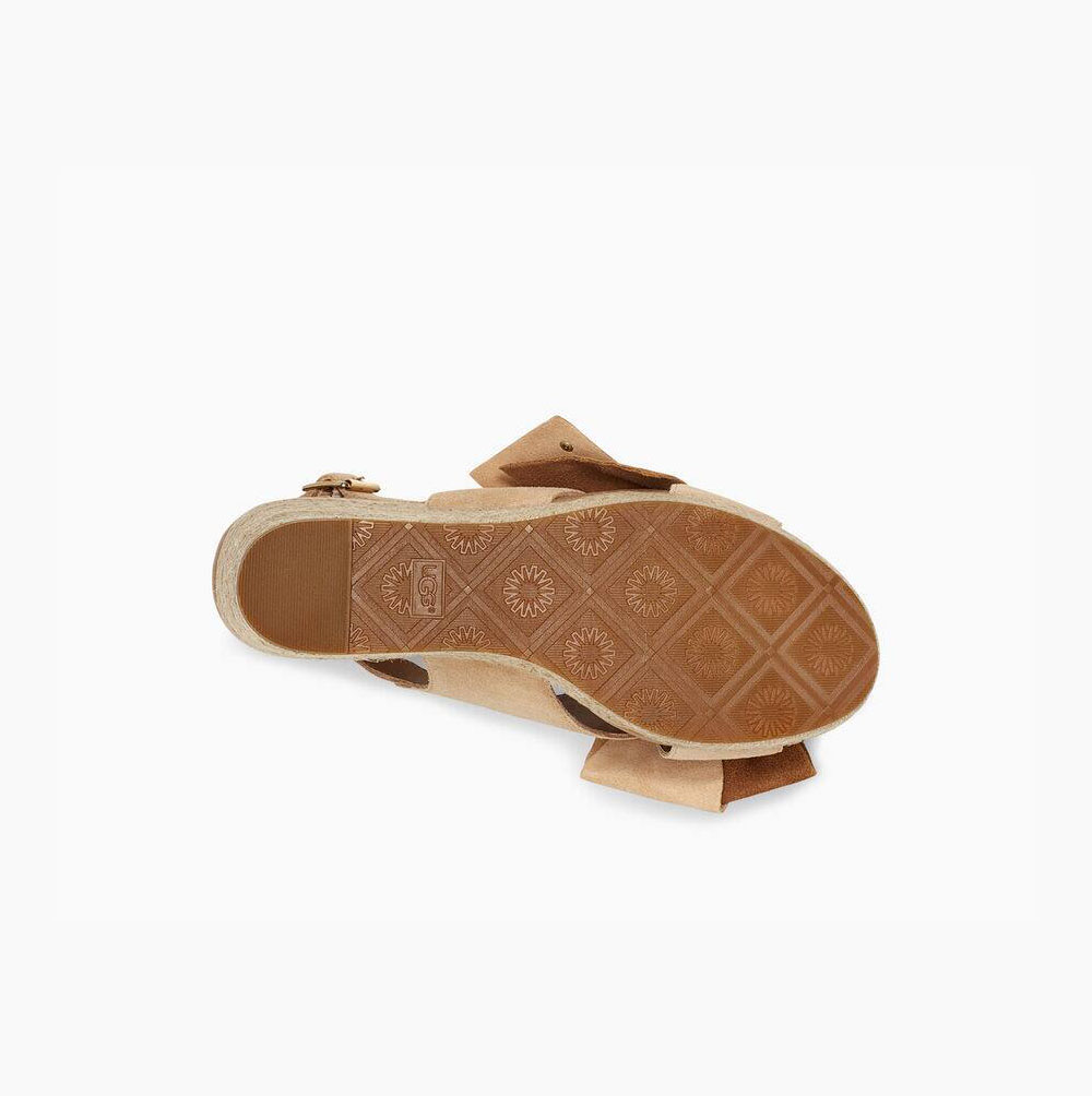 UGG Ysidra Kilklack Sandaler Dam Beige | B4W1S551