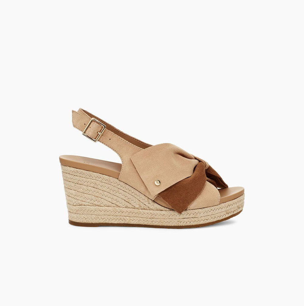UGG Ysidra Kilklack Sandaler Dam Beige | B4W1S551