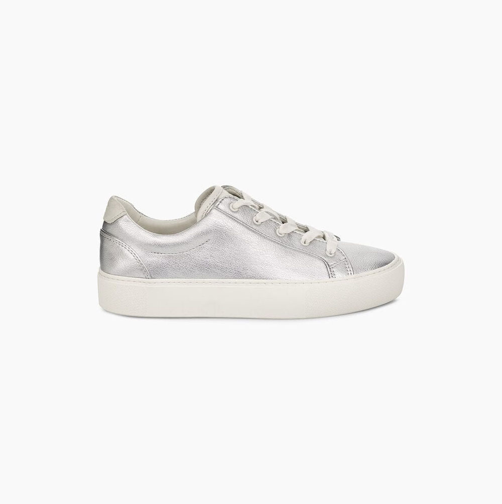 UGG Zilo Metallic Platform Skor Dam Silver | W7OFF05W