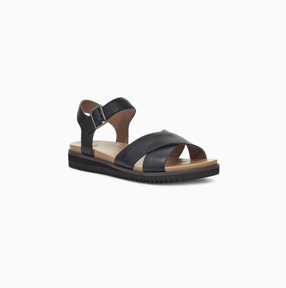 UGG Zoie Sandaler Dam Svarta | 9RL04GT1