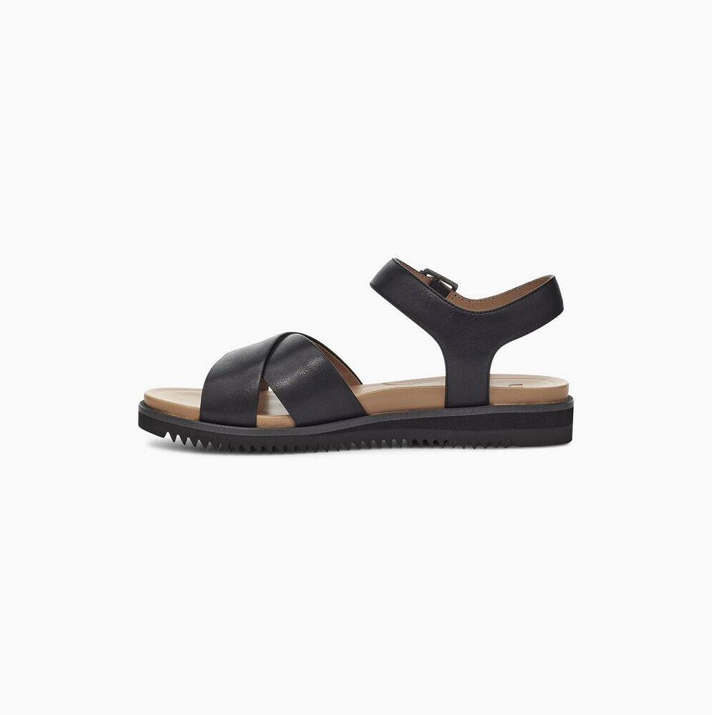UGG Zoie Sandaler Dam Svarta | 9RL04GT1