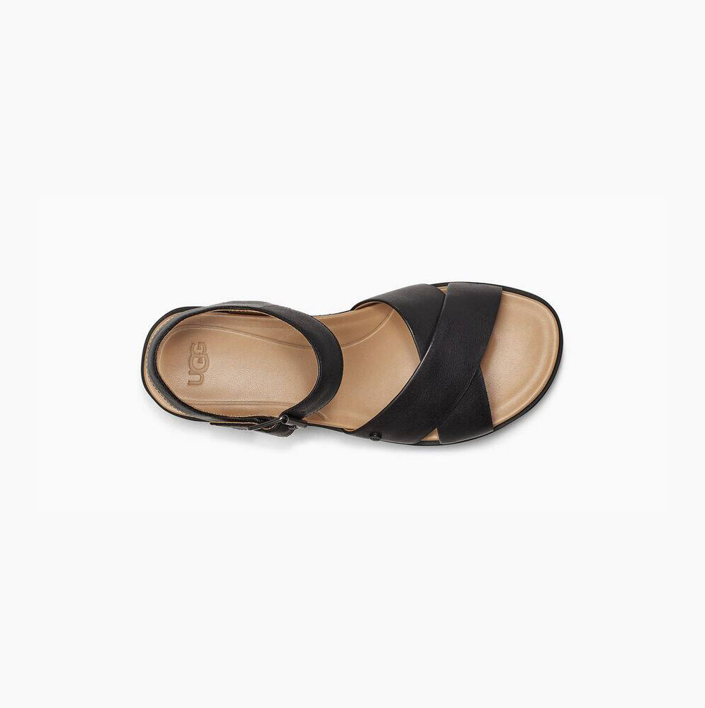 UGG Zoie Sandaler Dam Svarta | 9RL04GT1