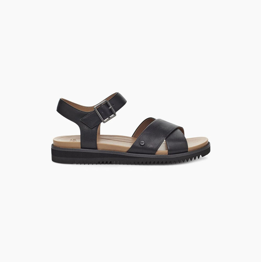 UGG Zoie Sandaler Dam Svarta | 9RL04GT1