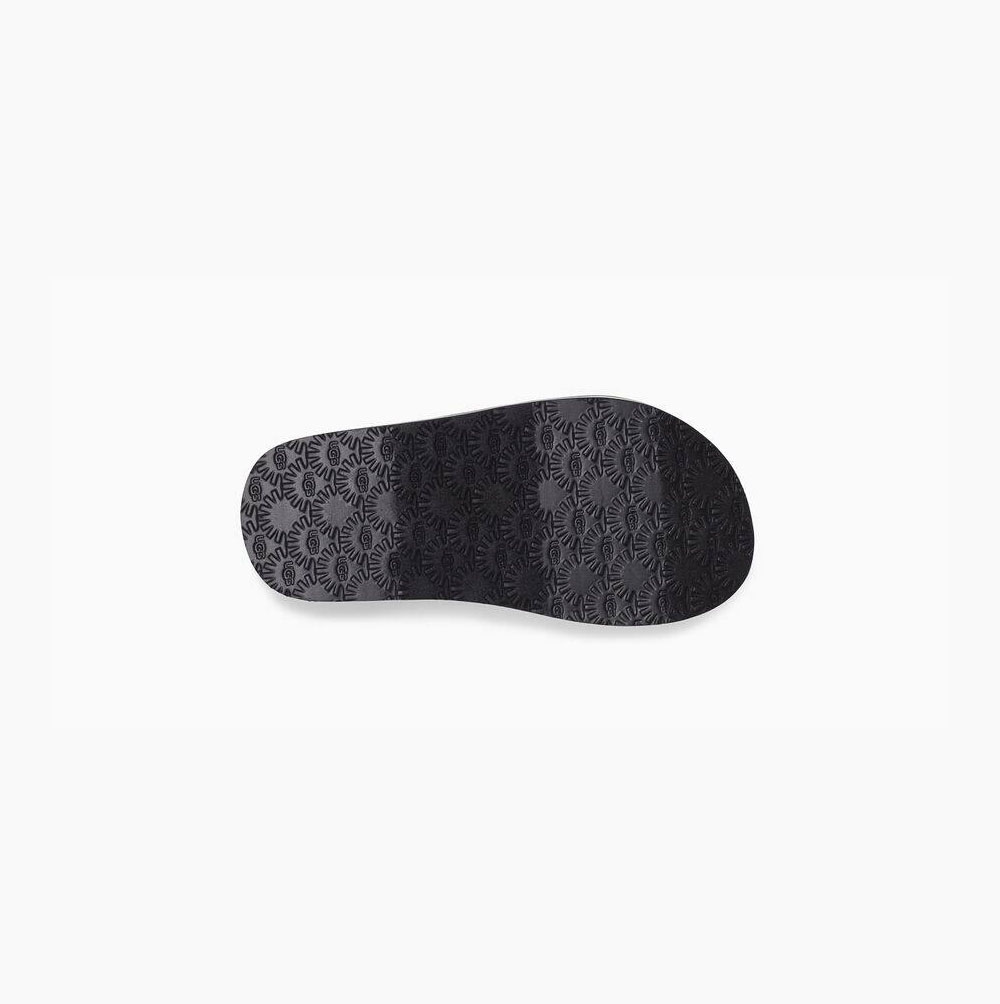 UGG Zuma Slingback Sandaler Barn Svarta | 9BWV6CXN