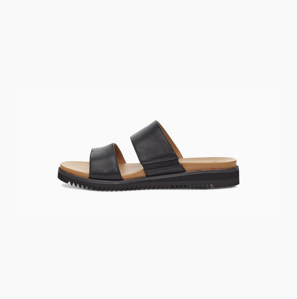 UGG Zyle Badtofflor Badtofflor Dam Svarta | KC8U56RA