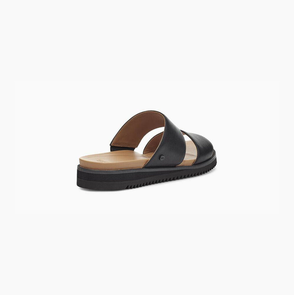 UGG Zyle Badtofflor Badtofflor Dam Svarta | KC8U56RA