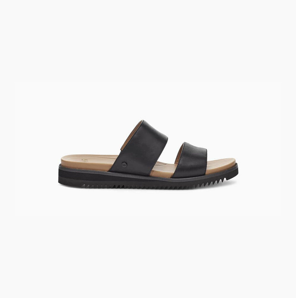 UGG Zyle Badtofflor Badtofflor Dam Svarta | KC8U56RA